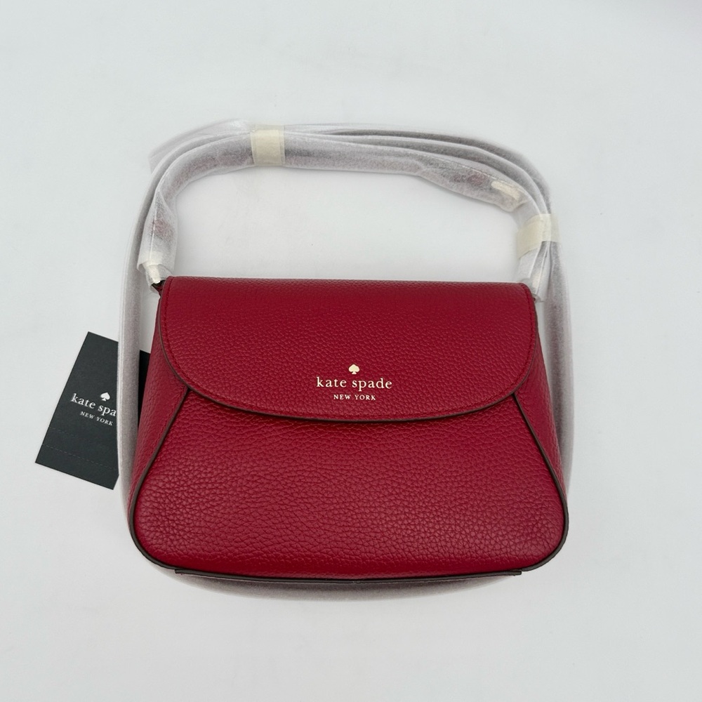 Kate Spade Monica Small Flap Crossbody Red Jam
